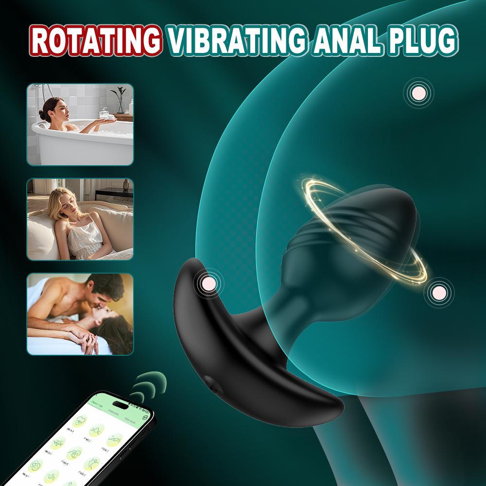 APP Drahtlose Steuerung Anal Vibrator Butt Plug Männer Prostata Massager Stimulator Weibliche Masturbator Erwachsene Sex Spielzeug für Frauen Homosexuell