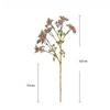 6pcs Plastic Autumn Green Plants Floral Simulation Lace Berry Branch Wedding Decoration Pink Raspberry Artificial Flowers
