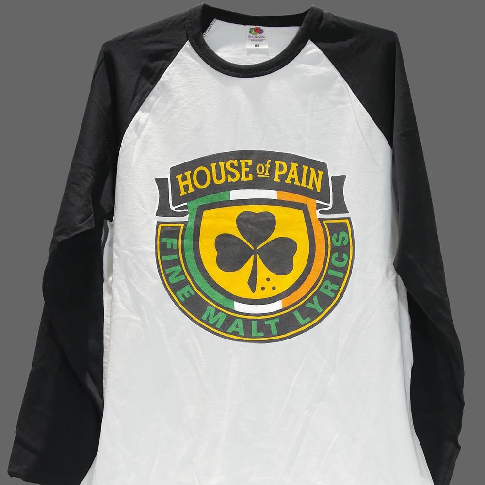 

House of Pain Hip Hop Punk Rock Long Sleeve Baseball T-shirt Unisex S-3XL M