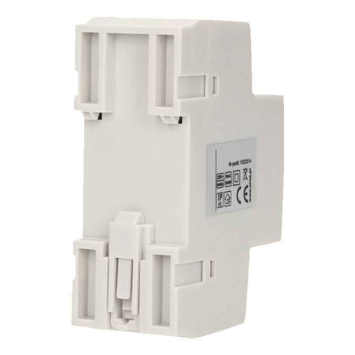 Détecteur crépusculaire - orno - rail din - 3000 w - capteur externe - réglable de 2 à 100 lux