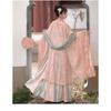 Originale Cinese Stile Dinastia Tang Gonna Hezi Set Hanfu - Abito Tradizionale Ricamato Monopezzo da Donna
