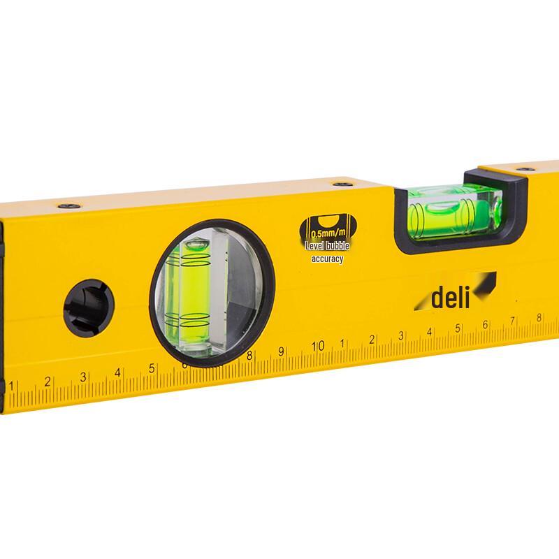 Deli Multi-Angle Magnetic Aluminum Alloy Level Ruler 300mm