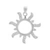 Silver Pendant with Cubic Zirkonia (2136385)