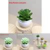Faux Succulent Plant Lotus Potted Plant For Bedroom Or Workspace