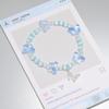 Mori Style Mermaid Crystal Bracelet - Sweet, Versatile Design for Women, Students, and Best Friends.
