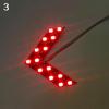 2PCS 14 SMD LED Arrow Panel for Car Rear View Mirror Indicator Turn Signal Light KTY