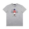 T-shirt Ralph Lauren Estiva da Uomo e Donna 100% Cotone con Orso Polo e Stampa Orso Jockey & Firma