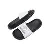 Converse Casual EVA Quick-Dry Slide Sandals Unisex Footwear Black White A03525C102