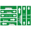 Glow-in-the-Dark Directional PVC Sticker