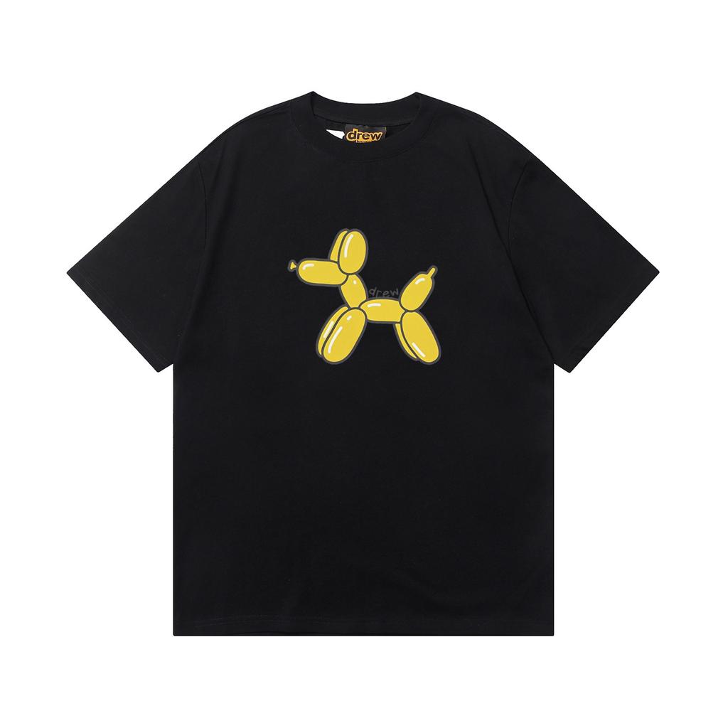 D06-118 MINISO 2026 Summer 100% Cotton T Shirt Drew House Balloon Dog Graphic Tee – Cream