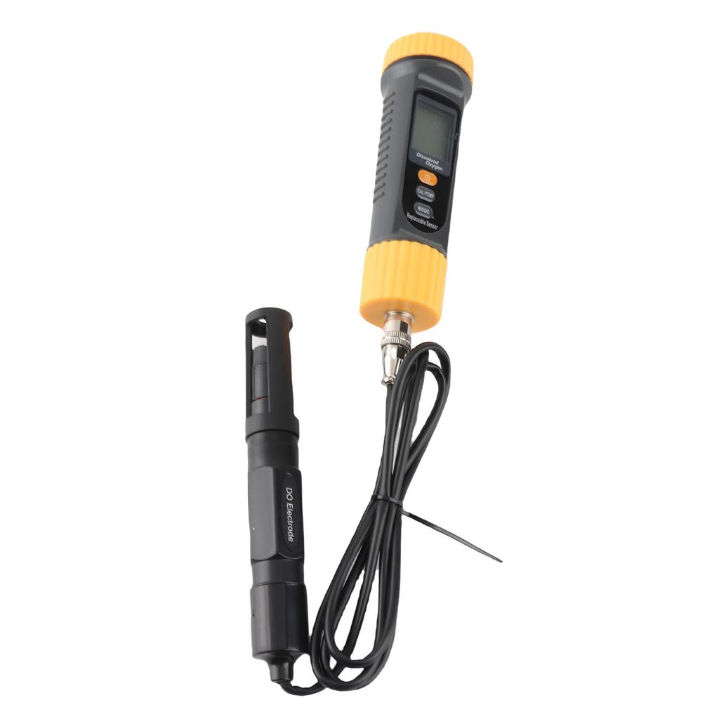 Digital Dissolved Oxygen Meter 2 Modes Backlit LCD Display   Portable DO Tester Dissolved Oxygen Test Kit for Pond Fish  