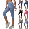 Hoge Taille Compressie Capri Leggings voor Dames met Buikcontrole en Billiftend Ontwerp voor Yoga en Hardlopen