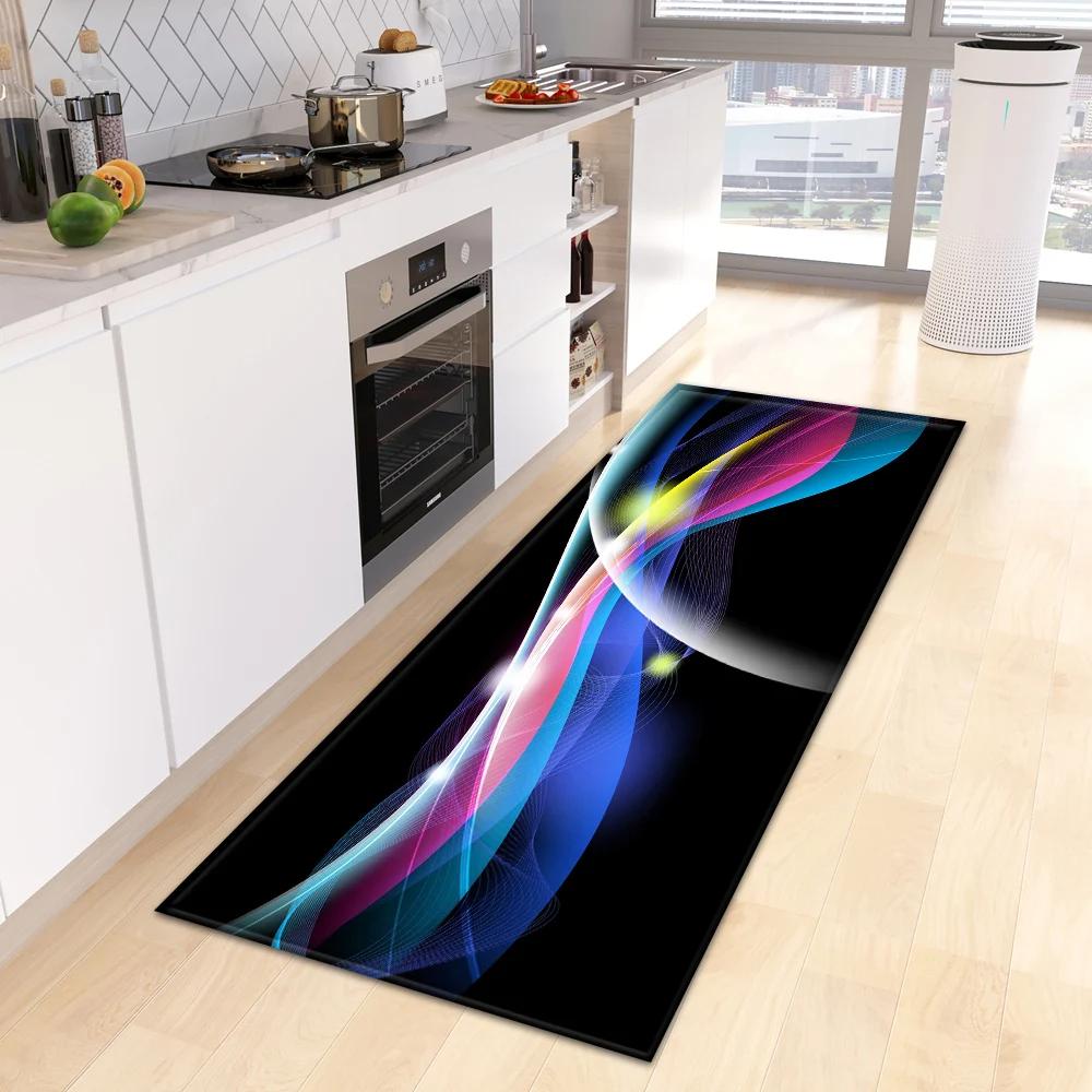 Kitchen Foot Mat Home Entrance DoorMat Living Room Children Bedroom Floor Decor 3D Carpet Balcony Hallway Bath Door Non-Slip Rug