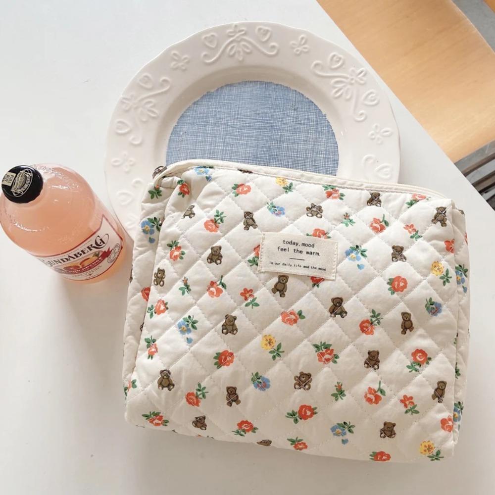 

Women s Cosmetic Storage Bag,Ladies Portable Makeup and Lipstick Pouch, Handbag, Travel Storage Bags, Cotton Tote Bags