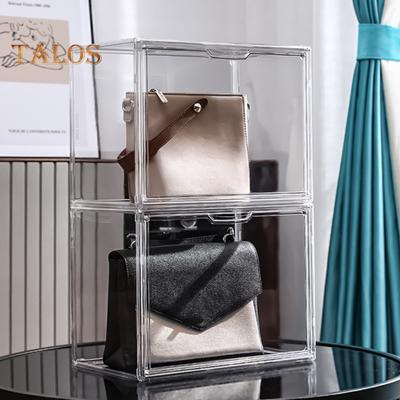 Display Case Clear Protective Easy Assembly Practical Wallet Clutch Storage Organizer for Shoes Toys Hats
