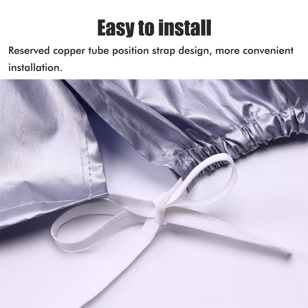 Kryty na klimatizaci pro venkovní zimu Sluneční prachotěsný kryt na klimatizaci pro mrazení