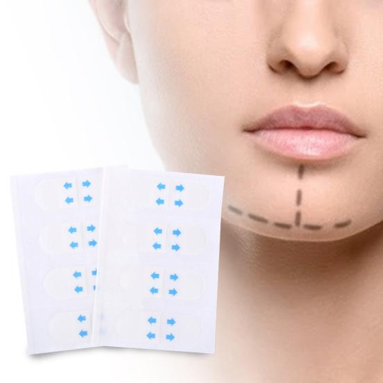 40 ks Face Lifting Patch Neviditelné samolepky proti vráskám Efektivní V Face Shape Lift pro ženy
