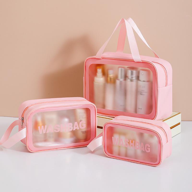 Large Capacity Portable Toiletry and Cosmetic Storage Bag for Women