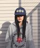 AMOU Spiral 5Pannel Cap Navy