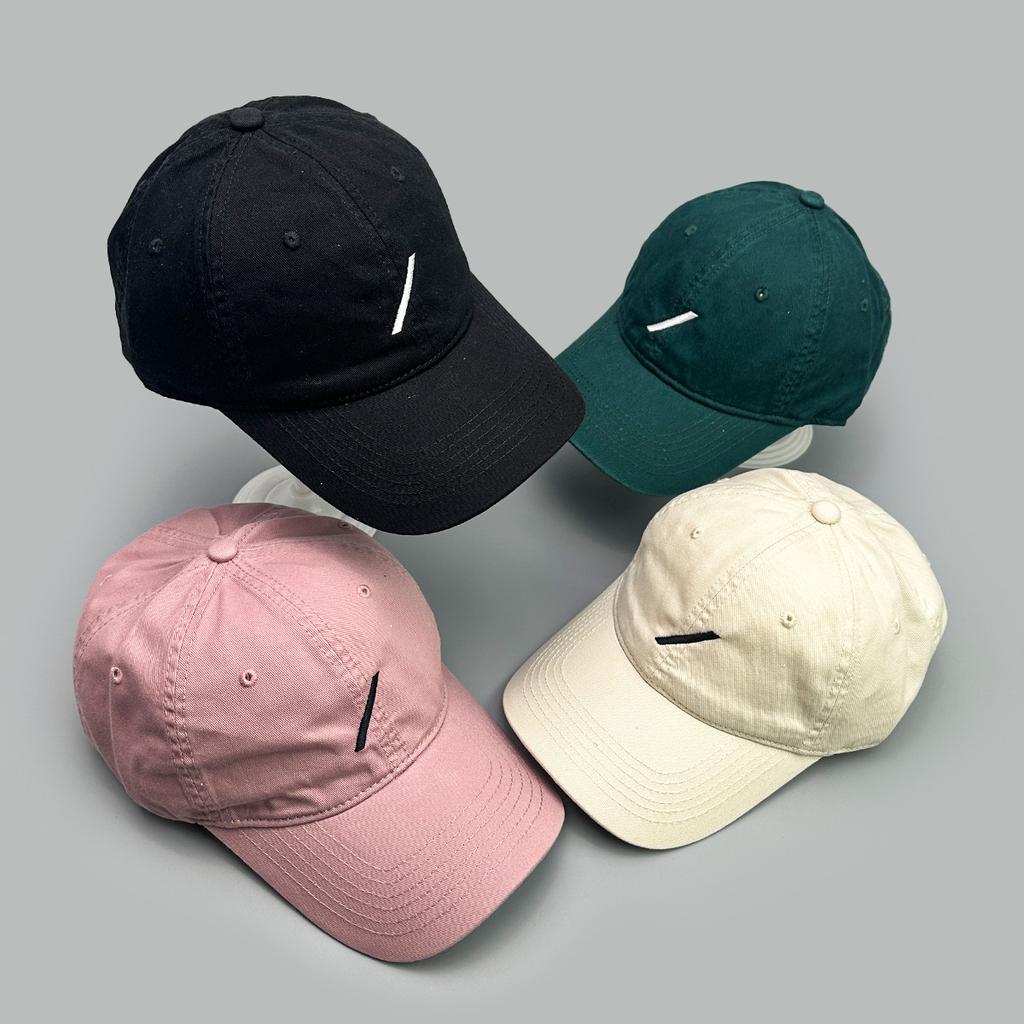 Embroidery Slash Show Face Small Baseball Cap Men And Women Versatile Fashion Sunshade Simple Cap