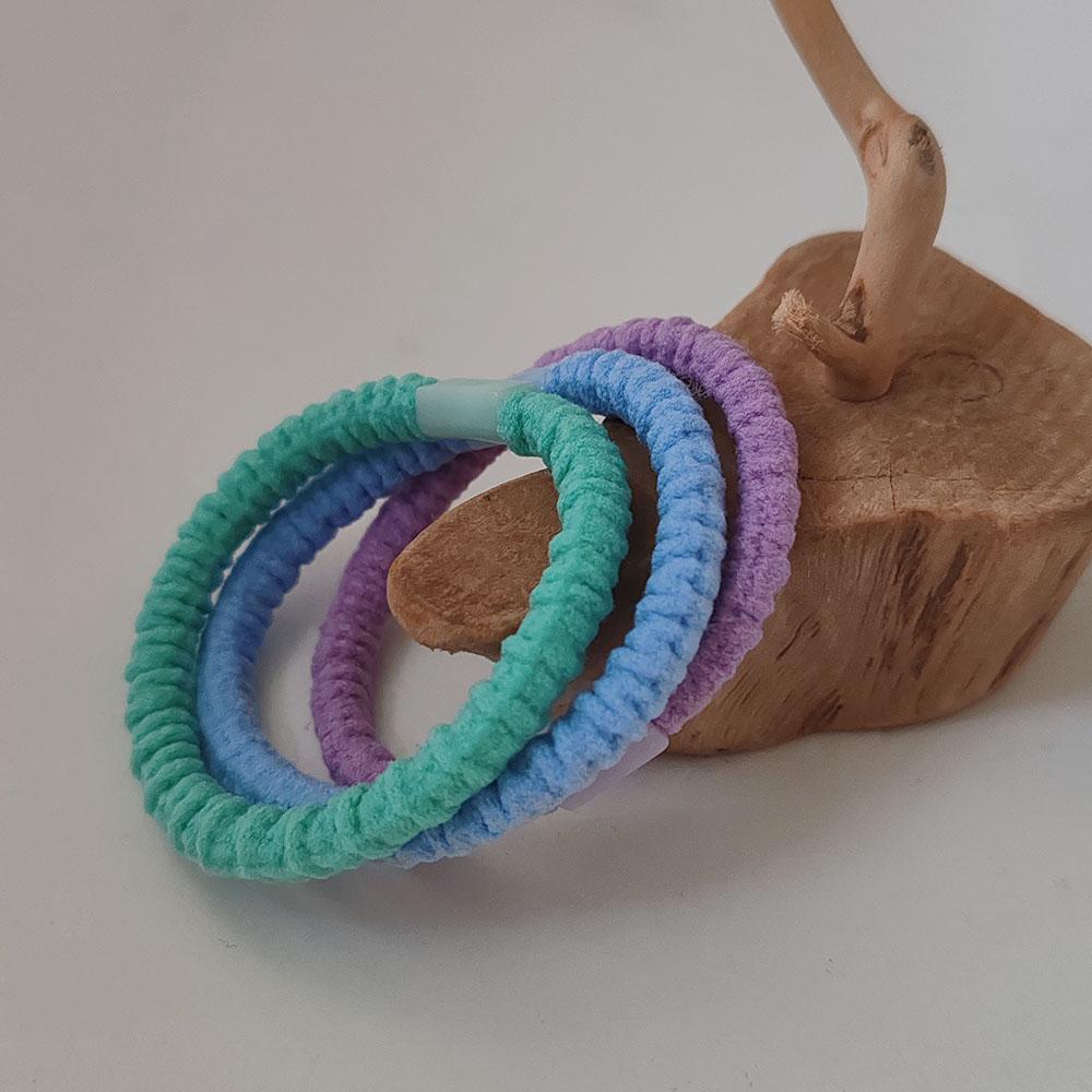 

3 шт. резинки для волос в европейском и американском стиле, эластичные, конфетных цветов, для женщин, девочек, резинки для волос, корейские аксессуары для волос