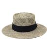 Panama Straw Hat With Butterfly Bow For Beach Vacation Sun Protection Summer Fashion
