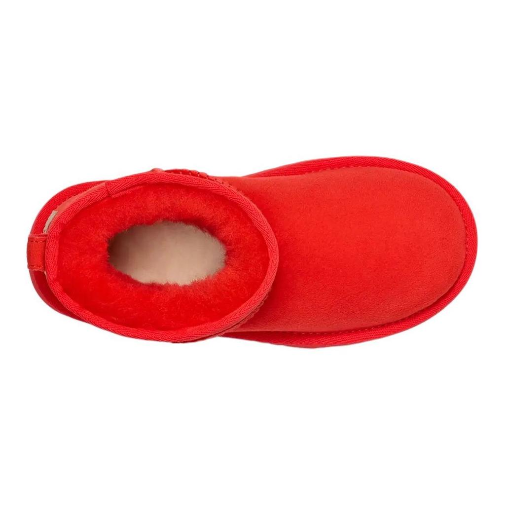 UGG Classic II Mini Semišové Kulatá špička Nazouvací Kotníkové Boty Dětské boty Červené 1017715K-CRP