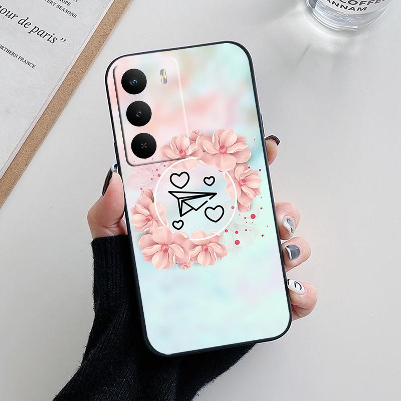 

For Realme 14X 5G Case Soft TPU Fashion Marble Silicone Phone Cover for Realme14X 2025 Cases Black Bumper Funda Realme14X 6.67 Realme 14X 5G