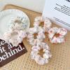 Fresh and Light Fabric Flower-shaped Hairband Hair Accessory for Women with Ponytail. Elastic and Durable Large Hairband.