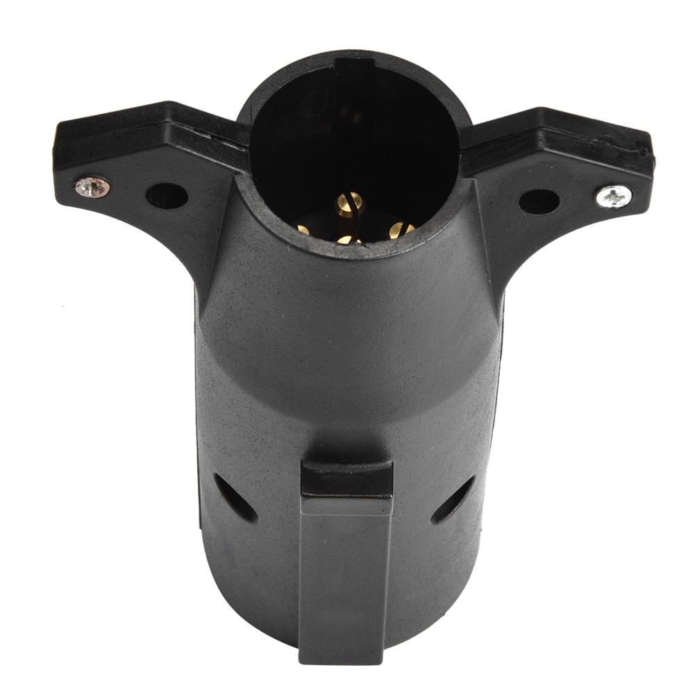 12V 7Pin to 6Pin N&S Trailer Socket Adapter Plug Converter Connector for Trailer Caravan