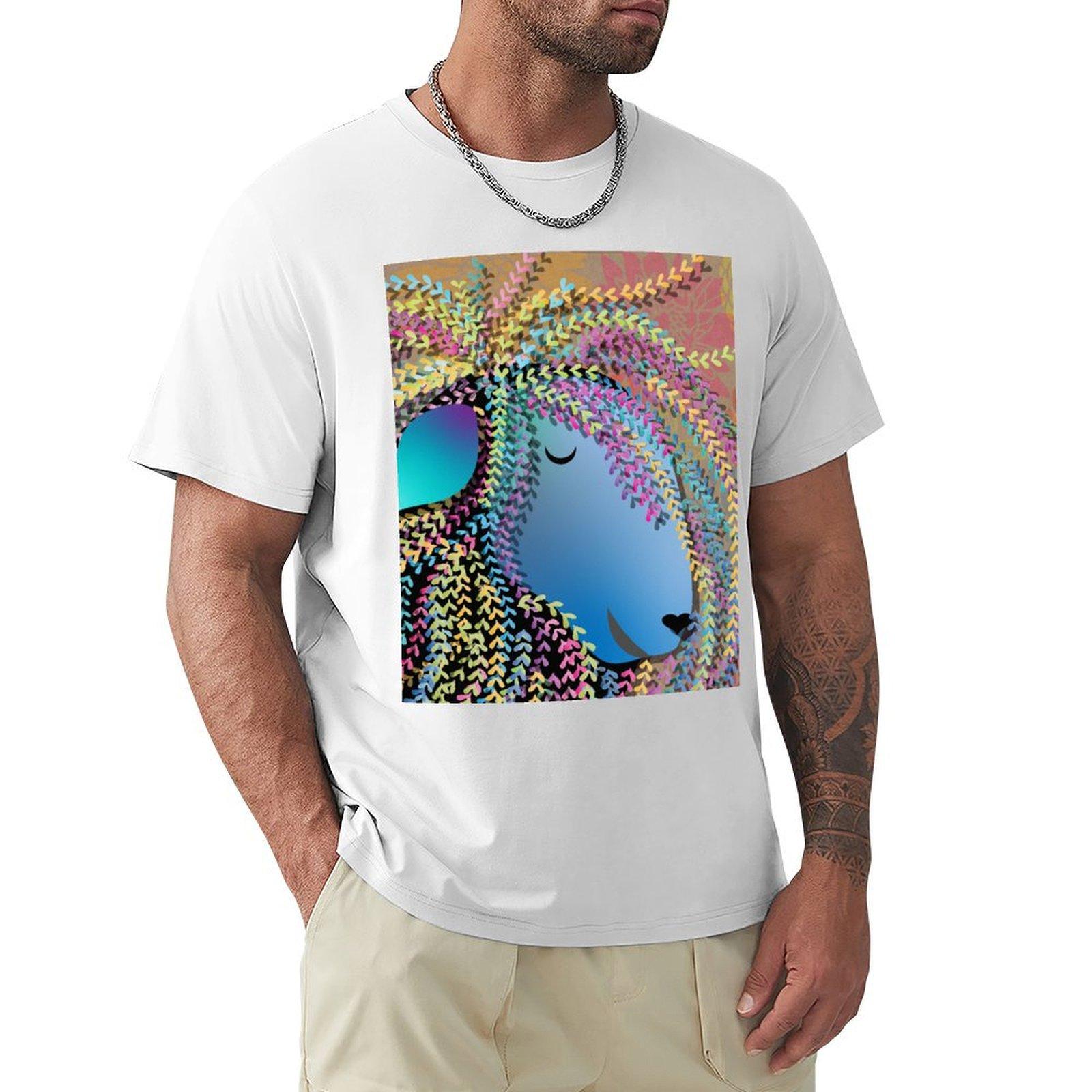 Ewe Inspire Me TShirt kawaii clothes man t shirt plus size clothes heavyweights funny t shirts men S