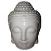 Oil And Wax Melt Burner Buddha Head White