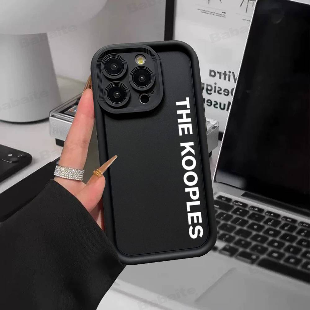 

Hot The K-Kooples Phone Case For IPhone 17 16 15 14 Plus 13 12 11 Pro Max Silicone Cover iPhone 15