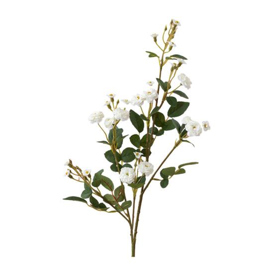 Artificial Flowers Fake Silk Ani Little Rose Realistic Fake Flowers Indoor Outdoor Decoration Wedding Garden Event Photography Prop