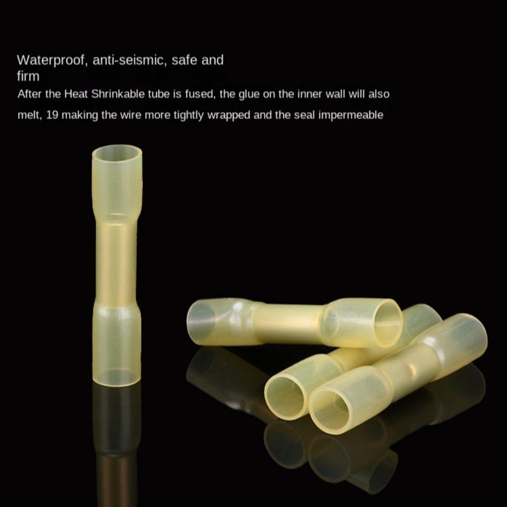 20 Pcs Waterproof Crimp Terminals Insulated Wire Connection Pipe Heat Shrink Connectors  Cable