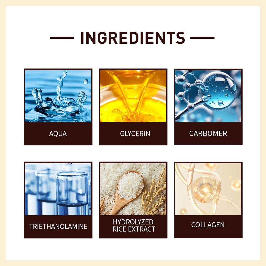 OUHOE rice anti-wrinkle Essence repairs the skin, moisturizes, tightens and whitens the essence