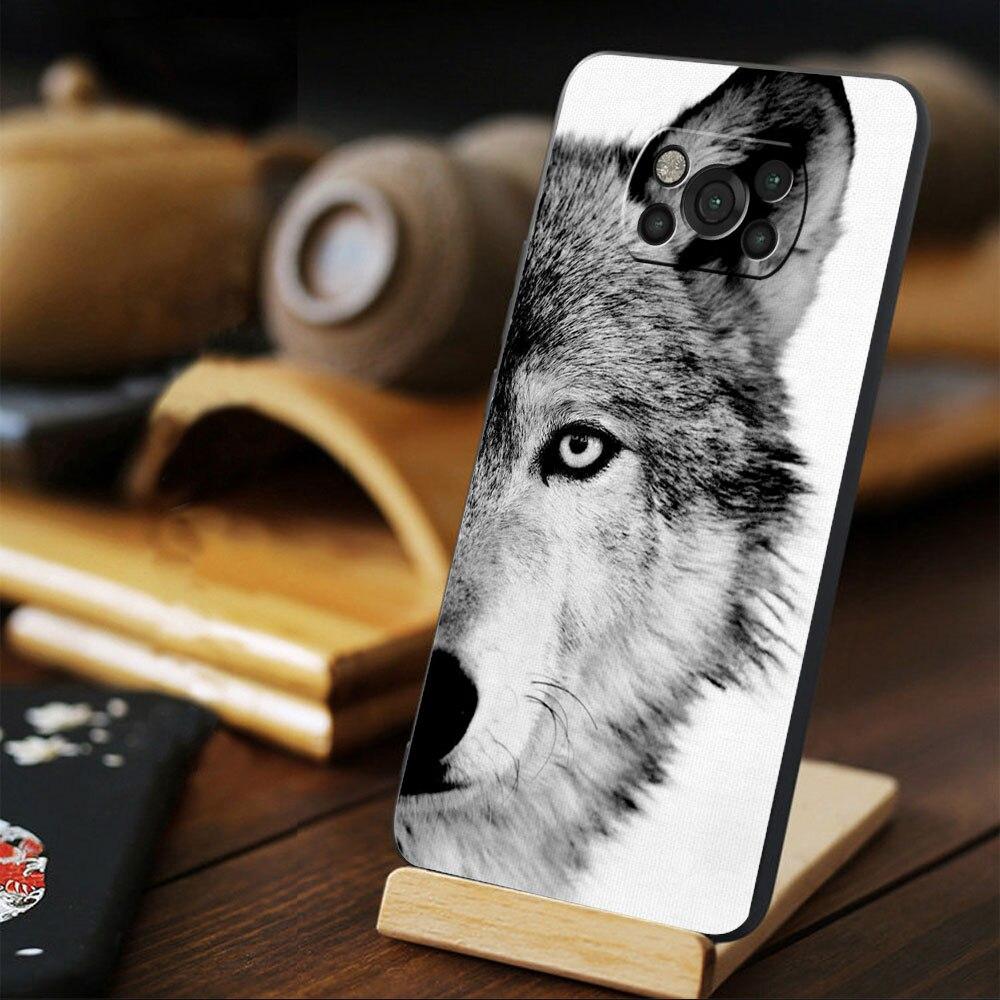 Beast Lion Wolf Print Celulares Fundas For Xiaomi POCO 11T 10T F3 MI 11 Lite F4 GT X3 NFC M4 Pro 5G 9T M3 X4