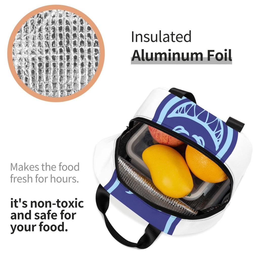 Spitfire Skate Insulated Lunch Bag for Women Office Cooler Thermal Food Box Tote Portable Lunch Boxes Container