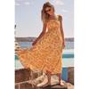 Long Camisole Dress2025 European and American Summer Women New Sleeveless Print Long Sling Dress