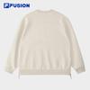 FILA FUSION Unisex Trendy Knit Pullover Sweatshirt