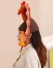 DOKiDOKi Turkey Bird Cute Moe Cosplay Transformation Hat Christmas Party Mask Headwear Plush Kigurumi Skit Halloween Swan Peacock 3723