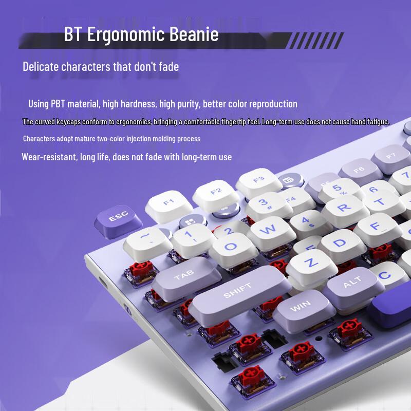 ThundeRobot K96 Saturn Storm Tri-Mode Low-Profile Mechanical Keyboard
