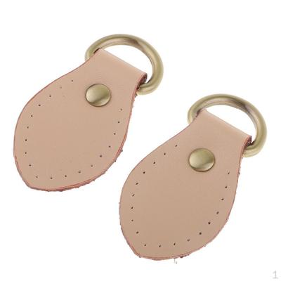 2 Pieces Leather Accessories Retro Handbag Shoulder Bag Handle Buckle Sew On Replacement