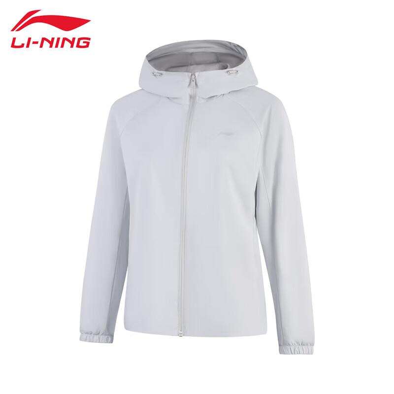 LI-NING Women s Waterproof Hooded Sports Windbreaker S