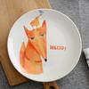 Ceramic Round Steak Plate Set - Customizable with Logo