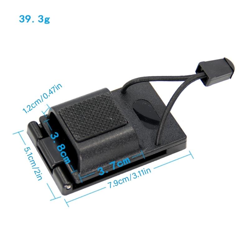 Secure Radio Carriers Clip for Construction Workers, Warehouse Staff Service Belts, Two Way Radio In Law Enforcement Use