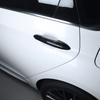 Car Fibre Gloss Black Design Exterior Door Handle Trim for Genesis G80 DH 2015-2020 Left-Hand Drive Auto E Exterior Accessories