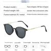 Round Vintage Polarized Sunglasses Women Retro Luxury Designer Sun Glasses for Women's Sunglass Shades UV