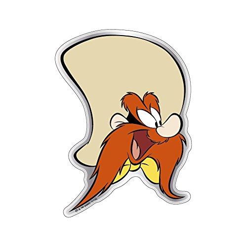 

Эмблемы фанатов Yosemite Sam наклейка на машину, Looney Tunes купол хромированная отделка автомобильная наклейка значок, легко наносится на большинство гладких поверхностей - автомобили, ноутбук