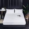 Sábana Bajera Ajustable Super Impermeable Cubrecolchón Ropa de Cama Protector Ajustable Cubre Profundo Cubre Cama Sólido Impermeable